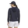 adidas Ladies Ultimate365+ Course Control Hybrid 1/4 - Zip Hooded Jacket Collegiate Navy