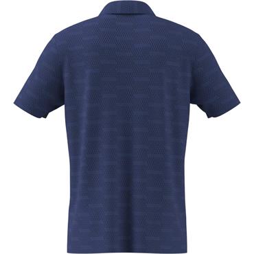 adidas Gents Ultimate 365 Jacquard Polo Shirt Dual Indigo