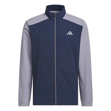 adidas Gents Ultimate365 Wind Woven Full Zip Sweatshirt Slate - Collegiate Navy