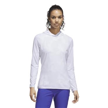 adidas Ladies Ultimate365 Cool Feeling Printed Hoodie Frozen Purple