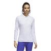 adidas Ladies Ultimate365 Cool Feeling Printed Hoodie Frozen Purple