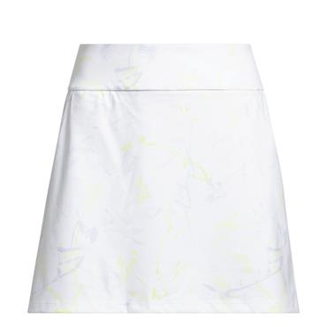 adidas Ladies Ultimate365 Printed Knit Skirt White