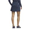 adidas Ladies Ultimate365 Printed Knit Skirt Collegiate Navy