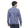 adidas Gents Ultimate365 Durable Water Repellent 1/4 Zip Sweatshirt Dual Indigo - Frozen Lemon