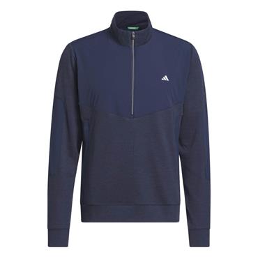 adidas Gents Ultimate365+ Course Control Hybrid 1/4 Zip Collegiate Navy