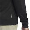 adidas Gents Ultimate365+ Course Control Hybrid 1/4 Zip Sweatshirt Black