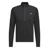 adidas Gents Ultimate365+ Course Control Hybrid 1/4 Zip Sweatshirt Black