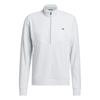 adidas Gents Ultimate365+ Course Control Hybrid 1/4 Zip Sweats Clear Grey
