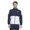 adidas Gents Beyond Twistweave Full-Zip Windbreaker White - Collegiate - Navy