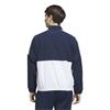 adidas Gents Beyond Twistweave Full-Zip Windbreaker White - Collegiate - Navy