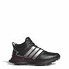 adidas Gents R2C Mid Climaproof Wide Golf Shoes Black - Silver Met - Maroon