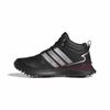 adidas Gents R2C Mid Climaproof Wide Golf Shoes Black - Silver Met - Maroon