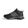 adidas Gents R2C Mid Climaproof Wide Golf Shoes Black - Iron Met - Silver Met