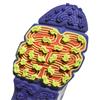 adidas Ladies Code Chaos 27 Spikeless Golf Shoes White - Dual Indigo - Frozen Lemon