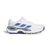 adidas Ladies Code Chaos 27 Spikeless Golf Shoes White - Dual Indigo - Frozen Lemon