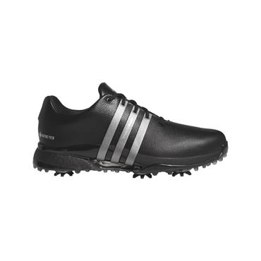 adidas Gents Tour360 Gore-Tex Golf Shoes Black - Iron Met - Lucid Red