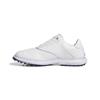 adidas Ladies MC70 Spikeless Golf Shoes White - Frozen Purple