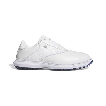 adidas Ladies MC70 Spikeless Golf Shoes White - Frozen Purple