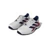 adidas Gents Code Chaos 27 Spikeless Golf Shoe White - Collegiate Navy - Pure Ruby
