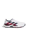 adidas Gents Code Chaos 27 Spikeless Golf Shoe White - Collegiate Navy - Pure Ruby