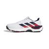 adidas Gents Code Chaos 27 Spikeless Golf Shoe White - Collegiate Navy - Pure Ruby