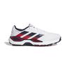 adidas Gents Code Chaos 27 Spikeless Golf Shoe White - Collegiate Navy - Pure Ruby