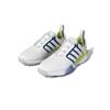adidas Gents Adipower 26 Spikeless Shoes White - Dual Indigo - Frozen Lemon