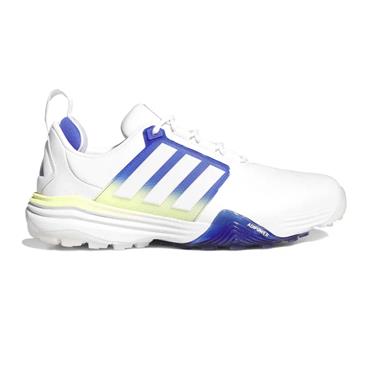 adidas Gents Adipower 26 Spikeless Shoes White - Dual Indigo - Frozen Lemon