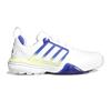 adidas Gents Adipower 26 Spikeless Shoes White - Dual Indigo - Frozen Lemon