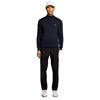 Lyle & Scott Gents Polyblend ¼ Zip Jumper Dark Navy (Z271)