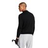 Lyle & Scott Gents Polyblend Crewneck Pullover Jet Black (Z865)