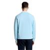 Lyle & Scott Gents Polyblend Crewneck Pullover Sea Breeze Blue (Y408)