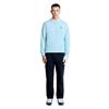 Lyle & Scott Gents Polyblend Crewneck Pullover Sea Breeze Blue (Y408)