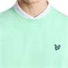 Lyle & Scott Gents Polyblend Crewneck Pullover Morning Mint (Y409)