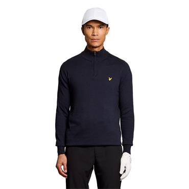 Lyle & Scott Gents Performance ¼ Zip Jumper Dark Navy (Z271)