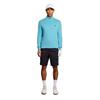 Lyle & Scott Gents Performance ¼ Zip Jumper Aquamarine Blue (661)