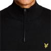 Lyle & Scott Gents Performance ¼ Zip Jumper Jet Black (Z865)