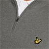 Lyle & Scott Gents Performance ¼ Zip Jumper Mid Grey Marl (T28)