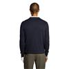 Lyle & Scott Gents Cotton Blend V-Neck Pullover Dark Navy (Z271)