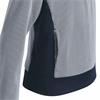 adidas Girls Textured 1/4 Zip Top Navy