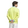 adidas Gents Originals 3 Stripe 1/4  Zip Sweatshirt Pure Lemon