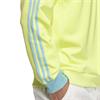 adidas Gents Originals 3 Stripe 1/4  Zip Sweatshirt Pure Lemon