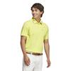 adidas Gents Originals Twistknit Trefoil Polo Shirt Pure Lemon