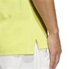 adidas Gents Originals Twistknit Trefoil Polo Shirt Pure Lemon