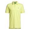 adidas Gents Originals Twistknit Trefoil Polo Shirt Pure Lemon