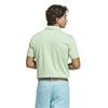 adidas Gents Originals Stripe Pique Polo Pure Lemon - Light Aqua