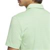 adidas Gents Originals Stripe Pique Polo Pure Lemon - Light Aqua