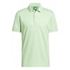 adidas Gents Originals Stripe Pique Polo Pure Lemon - Light Aqua