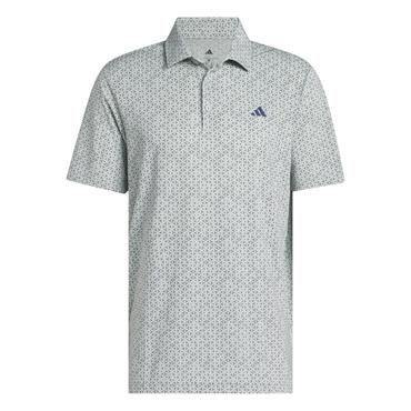 adidas Gents Ultimate365 Mesh Print CLIMACOOL Polo Shirt Wonder Sage - Collegiate Navy