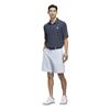 adidas Gents Ultimate365 Mesh Print CLIMACOOL Polo Shirt Collegiate Navy - White